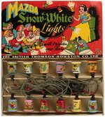 "MAZDA SNOW WHITE LIGHTS" BOXED CHRISTMAS LIGHTS SET.