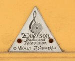 MICKEY MOUSE EMERSON RADIO (CREAM VARIETY).