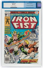"IRON FIST" #14 AUGUST 1977 CGC 9.4 NM (FIRST SABRETOOTH).