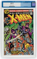 "X-MEN" #98 APRIL 1976 CGC 9.6 NM+.