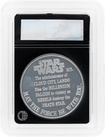 "STAR WARS: POWER OF THE FORCE" PROTOTYPE COIN LANDO CALRISSIAN (GENERAL PILOT) FROSTED AFA 85 NM+.