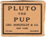 "PLUTO THE PUP" LARGE SIZE FUN-E-FLEX FIGURE WITH RARE BOX.