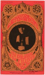 BILL GRAHAM BG-63 CONCERT POSTER FEATURING JEFFERSON AIRPLANE (ARTIST SIGNED).