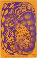 BILL GRAHAM BG-68 CONCERT POSTER FEATURING THE WHO (ARTIST SIGNED).