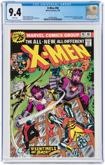 "X-MEN" #98 APRIL 1976 CGC 9.4 NM.