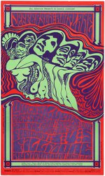 BILL GRAHAM BG-48 CONCERT POSTER FEATURING JEFFERSON AIRPLANE.