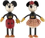 "MICKEY/MINNIE MOUSE" MEDIUM SIZE FUN-E-FLEX FIGURES (RED COLOR VARIETY).