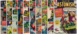 "TALES TO ASTONISH" LOT OF 12 COMIC ISSUES.