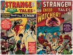 "STRANGE TALES" LOT OF 12 COMIC ISSUES FEATURING HUMAN TORCH.