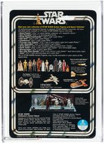 "STAR WARS - LUKE SKYWALKER" 12 BACK-A AFA 80 NM (DOUBLE-TELESCOPING - SKU ON FOOTER).