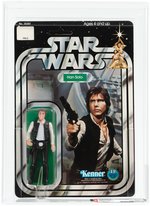 "STAR WARS - HAN SOLO" 12 BACK-A AFA 80+ NM (SMALL HEAD).