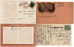 TRIO OF PROHIBITION POST CARDS INCLUDING TWO CHAFIN WATKINS JUGATES.