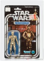 "STAR WARS - SEE-THREEPIO (C-3PO)" 12 BACK-A AFA 75 EX+/NM.