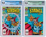 "DOCTOR STRANGE, SORCERER SUPREME" #50 FEBRUARY 1993 CGC 9.8 NM/MINT PAIR (PRINTING ERROR).