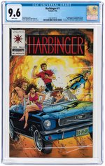 "HARBINGER" #1 JANUARY 1992 CGC 9.6 NM+ (FIRST HARBINGER).