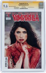 "VAMPIRELLA" VOL. 2 #1 2014 CGC 9.6 NM+ SIGNATURE SERIES.