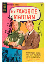 "MY FAVORITE MARTIAN" CAST-SIGNED COMIC BOOK.