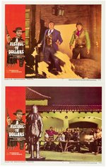 "A FISTFUL OF DOLLARS" LOBBY CARD SET.