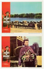 "A FISTFUL OF DOLLARS" LOBBY CARD SET.