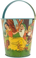 "SNOW WHITE AND THE SEVEN DWARFS" SAND PAIL (SIZE VARIETY).