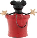 "MICKEY MOUSE" IN CHAIR GERMAN METAL FIGURE (COLOR VARIETY).