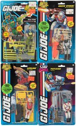 "G.I. JOE BATTLE CORPS" CARDED ACTION FIGURE LOT OF NINE.