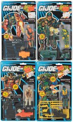 "G.I. JOE BATTLE CORPS" CARDED ACTION FIGURE LOT OF NINE.