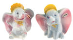 "DUMBO" CERAMIC FIGURINE LOT.