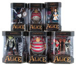 AMERICAN MCGEE'S "ALICE" ACTION FIGURE LOT OF 10.