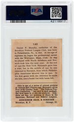 1914 CRACKER JACK DANIEL F. MURPHY #140 PSA GOOD 2.