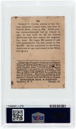 1915 CRACKER JACK EDWARD V. CICOTTE #94 PSA GOOD+ 2.5.