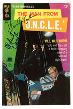 "THE MAN FROM U.N.C.L.E." CAST-SIGNED COMIC BOOK.