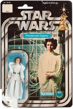 "STAR WARS - PRINCESS LEIA ORGANA" 12 BACK-A ACTION FIGURE ON CARD.