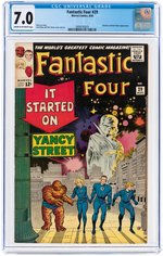 "FANTASTIC FOUR" #29 AUGUST 1964 CGC 7.0 FINE/VF.