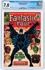 "FANTASTIC FOUR" #46 JANUARY 1966 CGC 7.0 FINE/VF (FIRST BLACK BOLT).