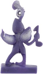 J.H. MILLER "EARTH INVADERS" - PURPLE PEOPLE EATER FIGURE.