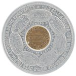 BICKFORD DOLLAR FEATURING BRASS PORTRAIT OF U.S. GRANT.