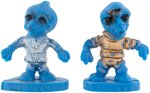 J.H. MILLER "EARTH INVADERS" - MOON MAN FIGURE PAIR.