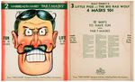 "EINSON-FREEMAN" LOT OF 11 STORE CARDS FOR COMIC CHARACTER MASKS.