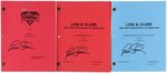 "LOIS & CLARK: THE NEW ADVENTURES OF SUPERMAN" SIGNED SCRIPT LOT.