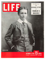 FDR COVER STORIES ON FOUR LIFE MAGAZINES 1938-1947.