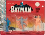 BATMAN CLASSIC 1966 TOY LOT OF THREE ITEMS (ALL FACTORY SEALED).