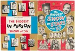 "THE BIGGEST SHOW OF STARS" CONCERT PROGRAMS LOT OF FIVE.