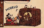EMERSON "MICKEY MOUSE RADIO" SPANISH PROMOTIONAL SHEET.