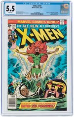 "X-MEN" #101 OCTOBER 1976 CGC 5.5 FINE- (FIRST PHOENIX).