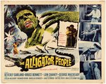 "THE ALLIGATOR PEOPLE" HALF-SHEET MOVIE POSTER.