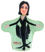 "MORTICIA" ADDAMS HAND PUPPET.