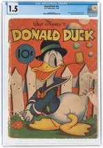 "DONALD DUCK" #NN 1938 CGC 1.5 FAIR/GOOD (FIRST DONALD DUCK/WALT DISNEY COMIC).