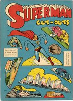 "SUPERMAN CUT-OUTS" RARE BOOK.