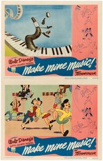 "MAKE MINE MUSIC" LOBBY CARD SET.